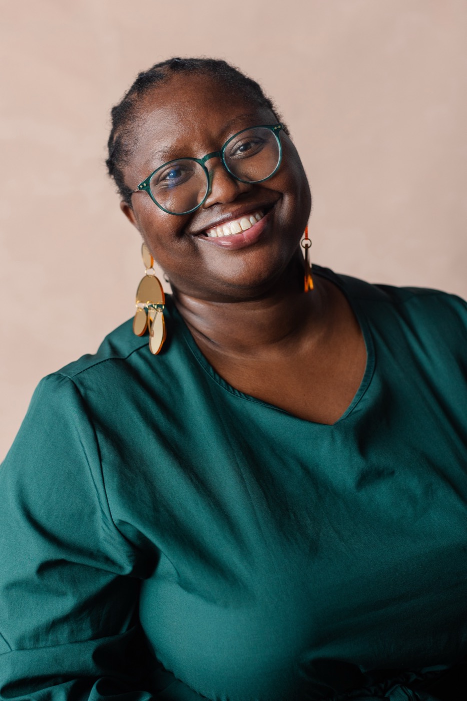 Close portrait of Alexis Appollonia Robinson